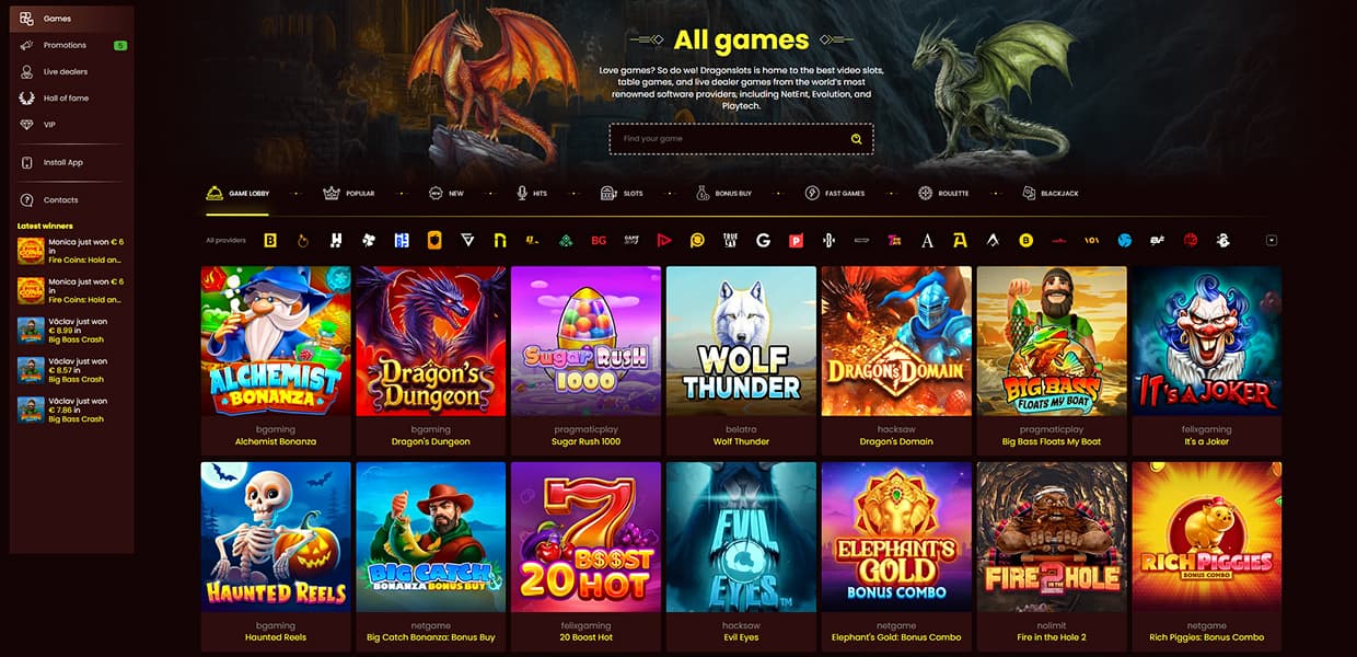 Dragon Slots Kazino Igre Dragon Slots Kazino Igre